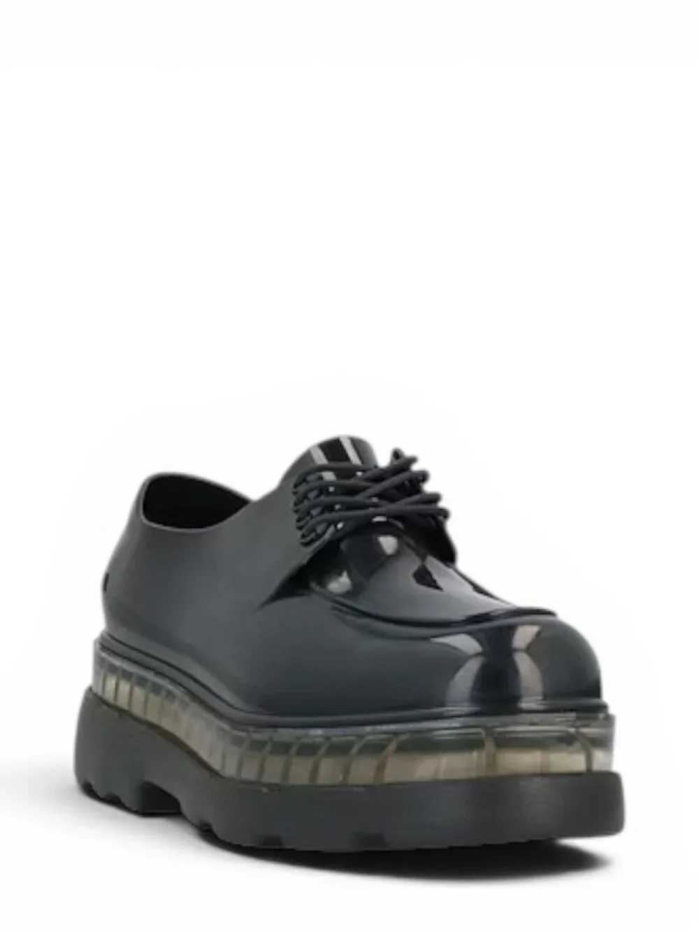 Melissa Shifter Ad Black Platform Loafers Oxford Shoes Womens US 9 EU 40 NIB